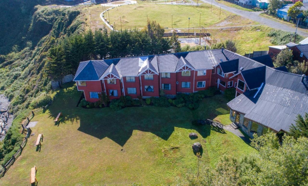 Hotel Faros Del Sur Ancud Exterior foto