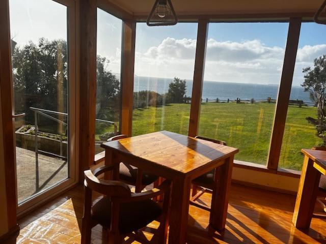 Hotel Faros Del Sur Ancud Exterior foto